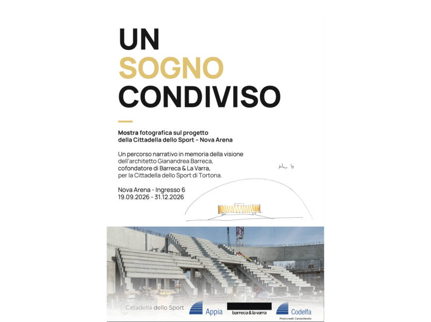 Nova Arena a un anno dall'apertura: premio in Triennale e mostra in ricordo del suo progettista